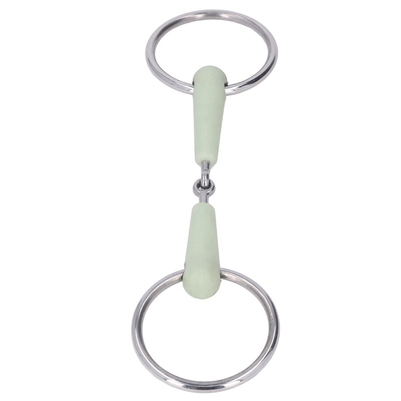130mm Horse Mouth Snaffle with Chain Stainless Steel Horse Bit
