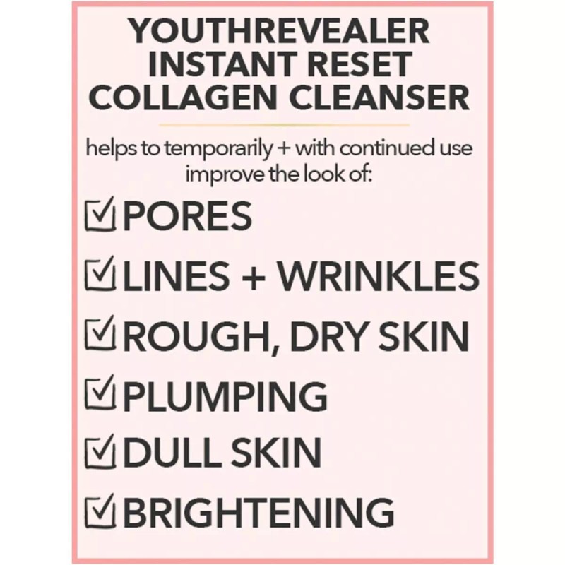 Collagen ++ Nakery Beauty Youth Revealer Instant Reset Collagen Cleanser
