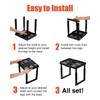 Piffny Locker Organizer Shelf, Adjustable Width and Height, Stackable, 2