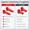 RVBOATPAT 10pcs Red Silicone Stud Terminal Cover Insulated Battery Terminal