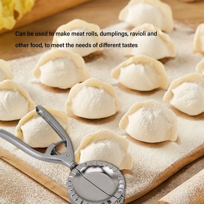Dumpling Maker Press Multifunctional Long Handle Stainless Steel Dumpling Press