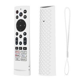 JCMOYUTY Silicone Remote Case for Hisense U8 TV Remote, ERF3A90,U7G U9G Series 4K ULED Remote Skin, Glow Green