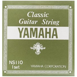 Yamaha NS110 - Juego de cuerdas para guitarra clásica, 1 a 3 cuerdas, nailon, 4 a 6 cuerdas de nailon fino envuelto en plata