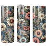 Handmade Spring Flowers Floral 20oz Tumbler Insulated Travel Mug