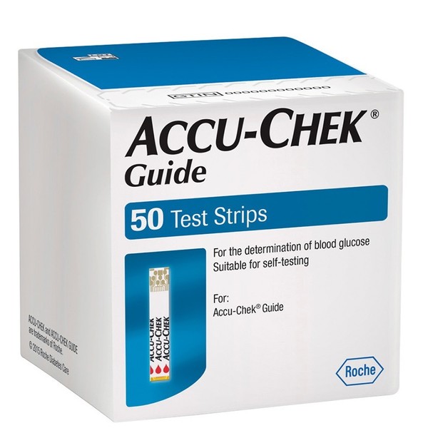 Roche Accu Chek Guide Test Strips, 50pcs