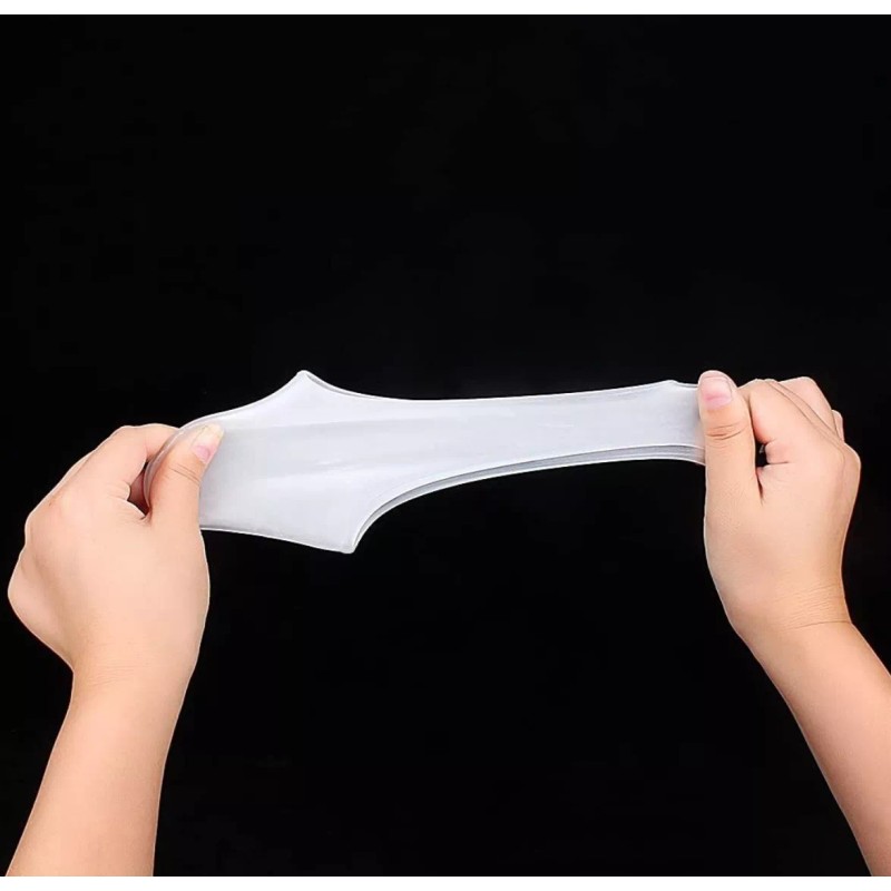 Clicmania Par De Protector De Talones Silicon Taloneras Pies Unitalla