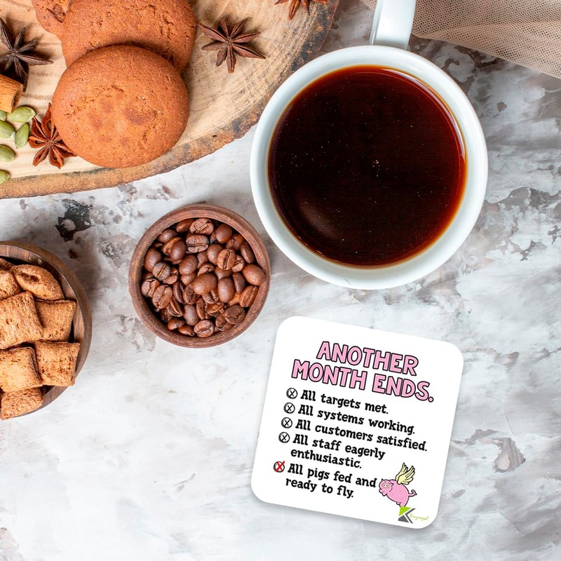 CS313 Another Month Ends Novelty Funny Coffee Tea Drink Gift