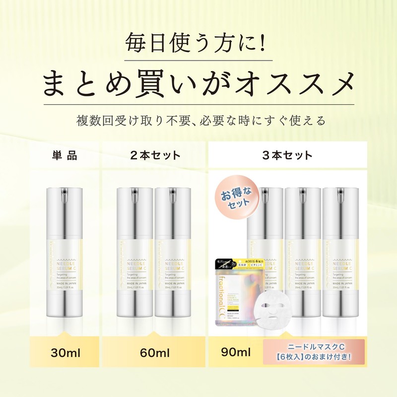 Fractional CC Needle Serum C (Vitamin C Glutathione White Pearl
