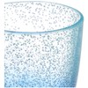 Abode Homewares Design DK22921 OCEANIC OMBRE Short Stem Glass Goblet,