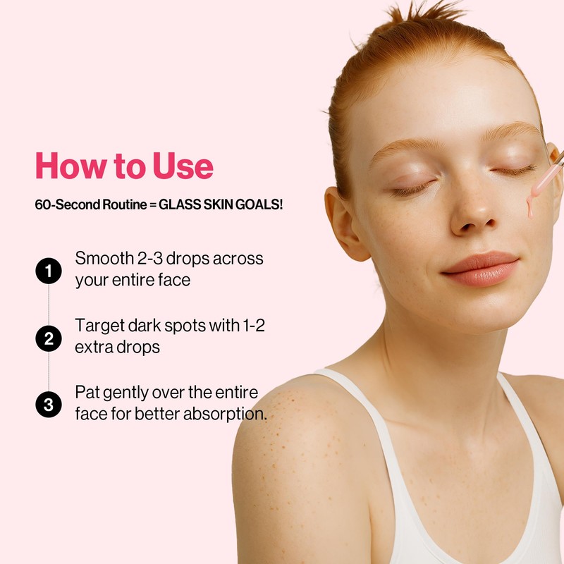 [Redence] 5% Niacinamide & 605,395ppm Natural Vitamin C Tone &