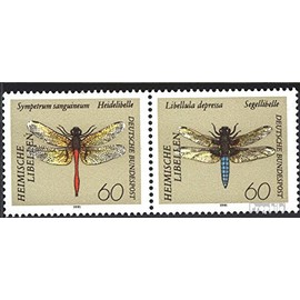 FRD (FR.Germany) WZd17 unmounted mint/never hinged ** MNH 1991 Dragonflies (Stamps for collectors) Invertebrates Other (insects, snails, bees…)