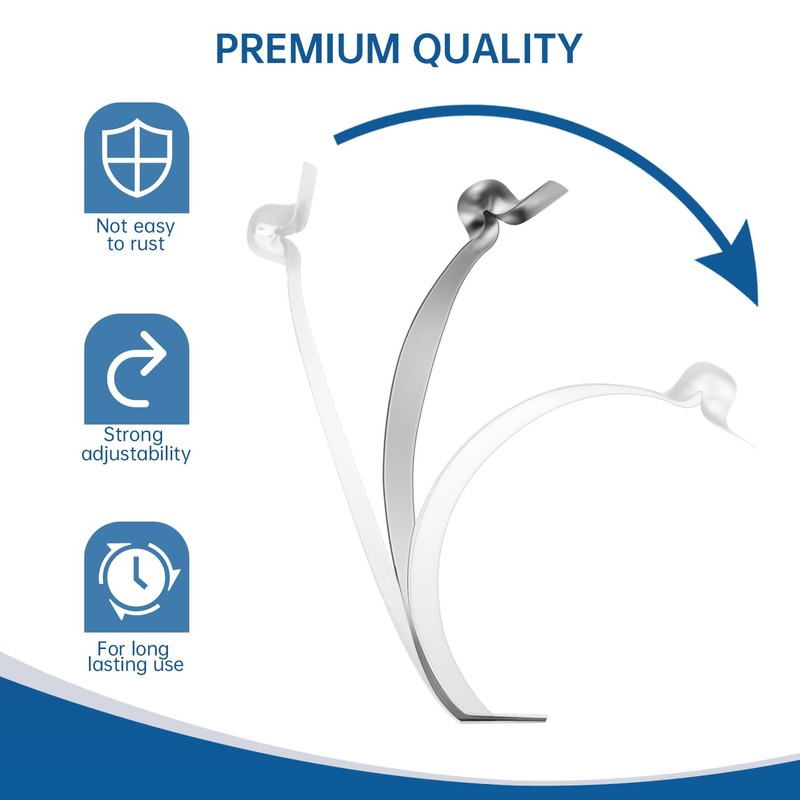 Wand Button Lock Replacement for Rainbow E2 Vacuum Wands, Stainless