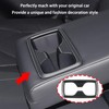Hyorabyn Carbon Fiber Pattern Center Console Car Accessories for Toyota
