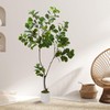 Artificial Fiddle Leaf Fig Tree - 6FT Fake Plant with