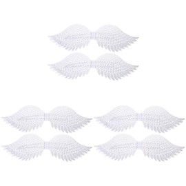 MUCKLILY 6 Pcs Angel Wings Clothes Halloween Role Play Ri Cosply Burl Kids Play Set American Doll Cosplay Accessories Makeup
