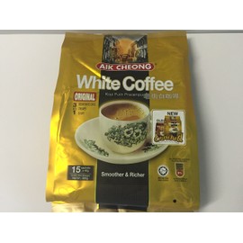 Aik Cheong Instant 3 in 1 White Coffee Tarik Original 600g. (40g.x15 Sachets)