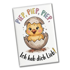 I Love You Chick Souvenir Magnet Funny Souvenir Magnet for Office or Home