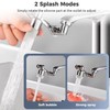 1080° Swivel Dual-function Faucet Sprayer Head Universal Splash Filter Faucet