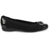 Anne Klein ULIVERA Ballet Flat,Black,7.5