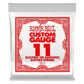 Ernie Ball Plain Gauge 11 Set of 6