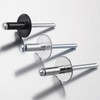 Wensilon(100 pcs) 3/16 * 3/4" Large Cap Open End Stainless