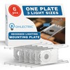 OHLECTRIC 6 Pack – New Construction Mounting Plate – Muti-Size