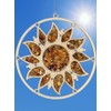 POMMERNTRAUM ® Amber Sun Catcher Window Decoration Window Decoration A