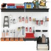 TORACK Pegboard Wall Organizer 4 ft. Garage Metal Utility Tool
