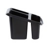 Wham Casa Large Sink Tidy/Organiser (Black)