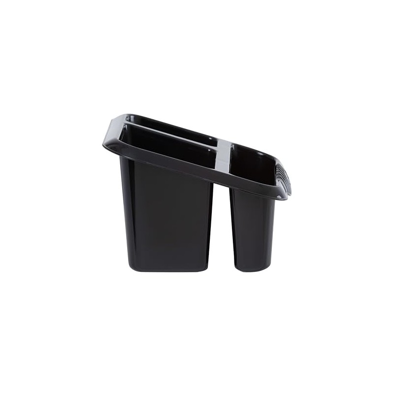 Wham Casa Large Sink Tidy/Organiser (Black)