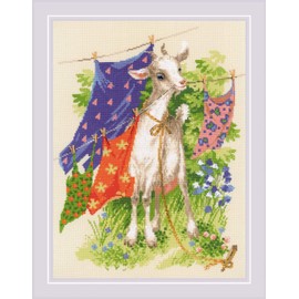 RIOLIS Cross Stitch Kit - 1891 - Naughty Goat