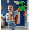 DolliBu Snug Mooshies Green Alien Stuffed Doll - Space Super