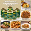 Asian Kitchen Ginger Garlic Cooking Paste 26.5oz (750g) Glass Jar,