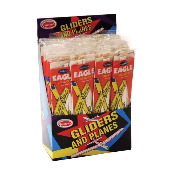 48 EAGLE F-15 Balsa wood Air Plane glider GUILLOWS Jet