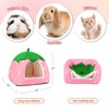 HeNdShe Rabbit Hideout, Washable Bunny Bed with Removable Pee Pad,