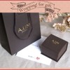 A.UN Jewelry Women's Birthstone Eternity Rose Necklace, Zircon