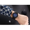 woodwear Men's Wooden Watch Night Blue Lagoon Dream Dawn, black,