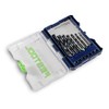 Festool 577483 CENTROTEC 7-Piece Brad Point Drill Bit Set BKS