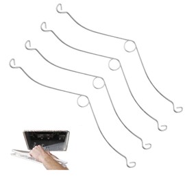 XwaYexa S99140208 Grille Spring Clips, Fan Cover Spring Clips for Broan-Nutone Vent Fans, Bathroom Ceiling Fans, Fan Spring Clip Compatible with QT,QTN,RB,RN,XB,XN,ZB,ZN Series Models, 4-Pack