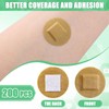 Funtery 200 Pcs Spot Adhesive Bandages 1.2 Inch Flexible Round