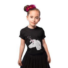 Illuminated Apparel Unicorn Interactive Glow in The Dark T-Shirt (3-4 Years)