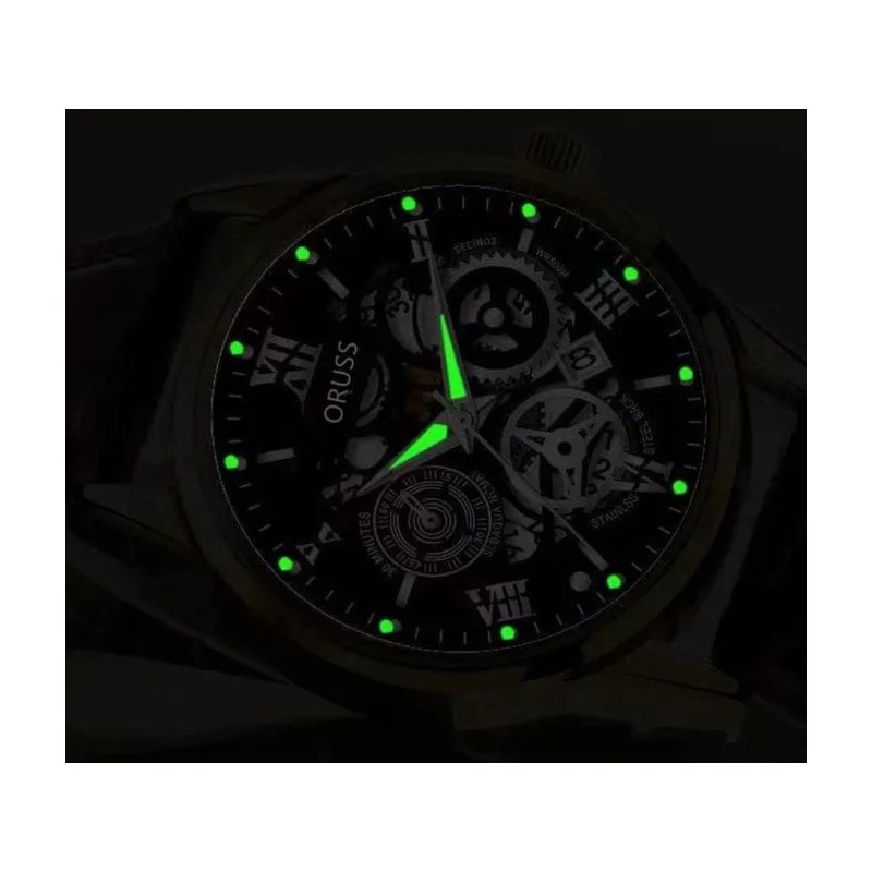 Reloj De Cuarzo Casual De Acero Impermeable Para Hombre D22