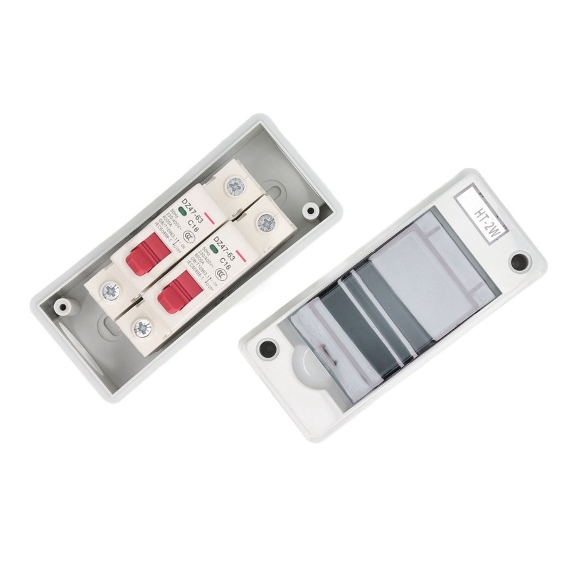 Miniature Circuit Breaker DZ47 63 16A 400V 2 Pole Waterproof