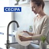 CECIPA Cold Water Tap Black, Tap Only for Cold Water