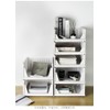 A foldable clothing storage basket-arbitrarily assembled multi-layer drawer storage box