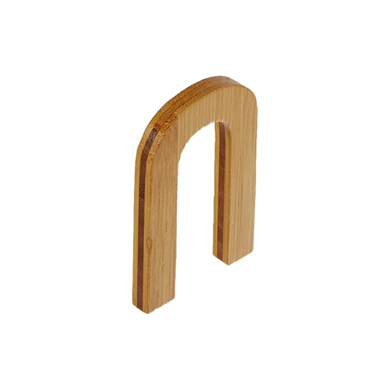 small foot 12074 ABC Letter U Made from Sustainable Bamboo,