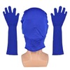Blue Chroma Key Mask Gloves Chromakey Hood Glove Invisible Effects