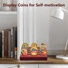 YRCKUDZKG Challenge Coin Display, Military Coin Holder Display with Solid