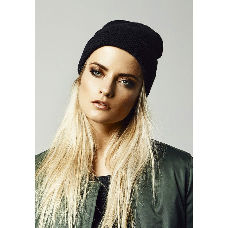 Flexfit Hat Heavyweight Beanie, black