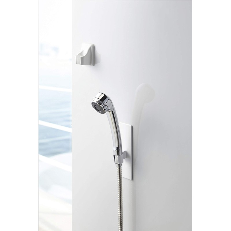 Yamazaki Industries Mist 4233 Magnetic Bathroom Shower Hook, White, Approx.